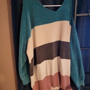 Striped sweater-new w/o tags